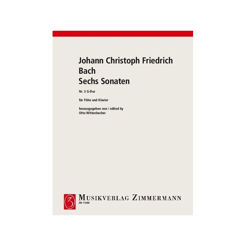 Sonate Nr. 3 für Flöte und Klavier 