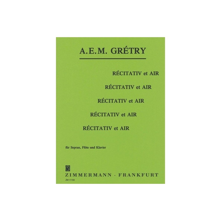 Récitativ et Air 