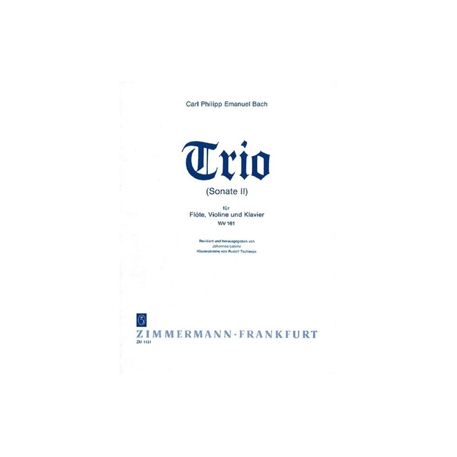 Trio (Sonate II) Wq 161 