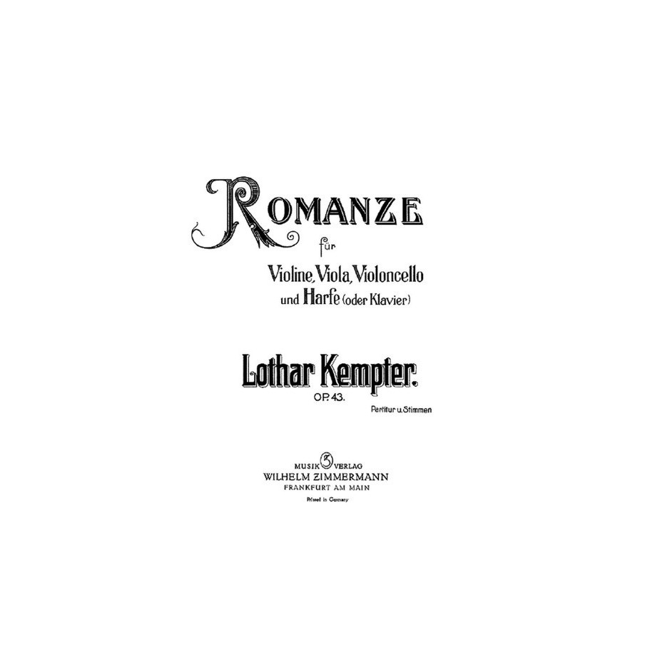 Romanze op. 43 