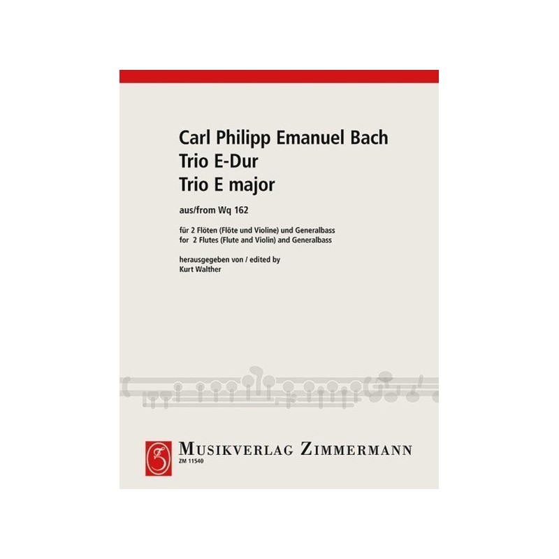 Trio E-Dur Wq 162 