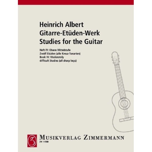 Gitarre-Etüden Heft 4 