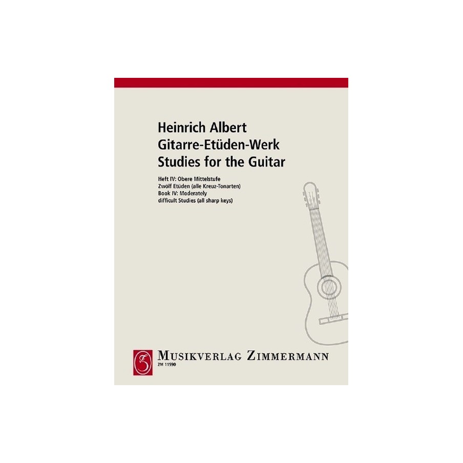 Gitarre-Etüden Heft 4 