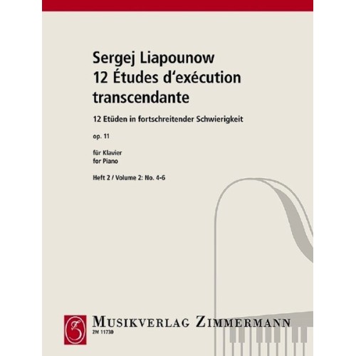 12 Etudes Op.11 Nos.4-6