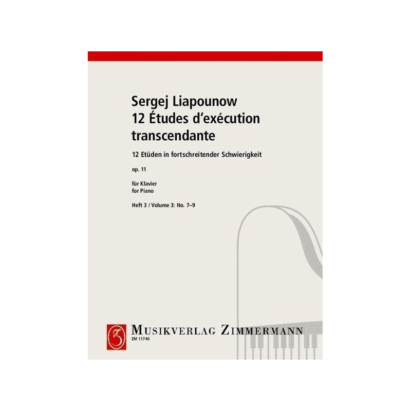 12 Etudes Op.11 Nos.7-9 