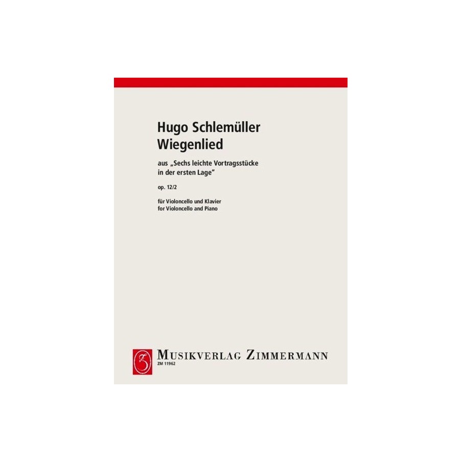 Sechs leichte Vortragsstücke op. 12/2 