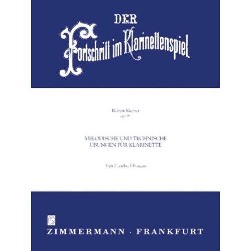 Fortschritt Im Klarinettenspiel 