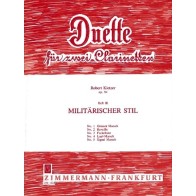 Duetten Opus 94 Heft 3: Militärischer Stil 