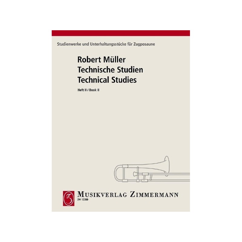 Technische Studien für Posaune Heft 2 