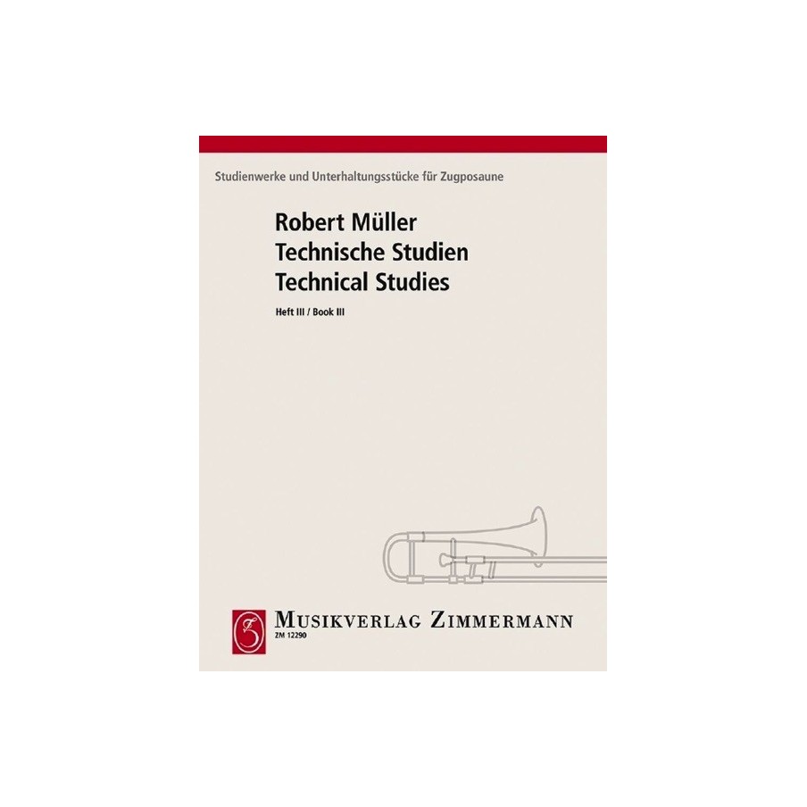 Technische Studien für Posaune Heft 3 