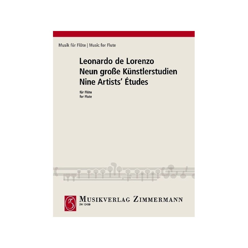 Neun große Künstler-Studien 