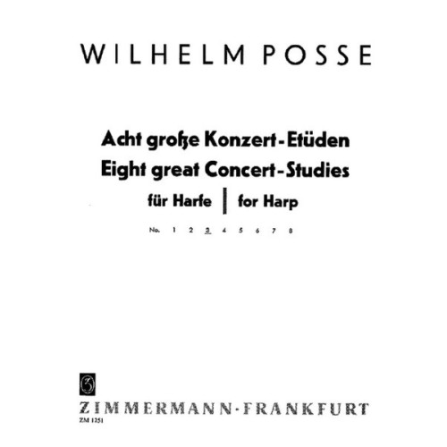 Acht große Konzert-Etüden