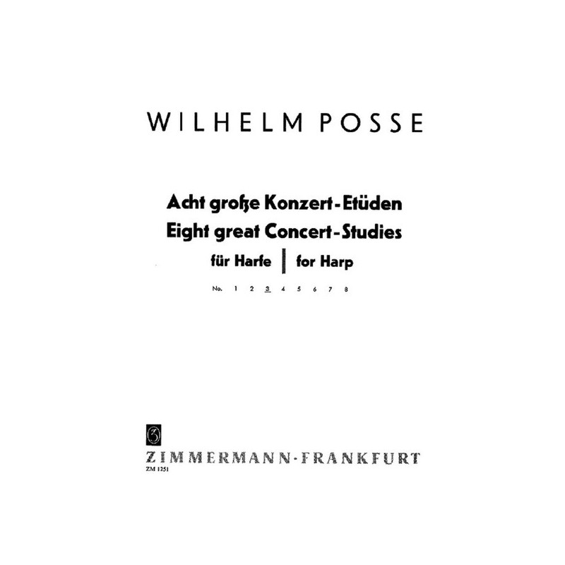Acht große Konzert-Etüden 