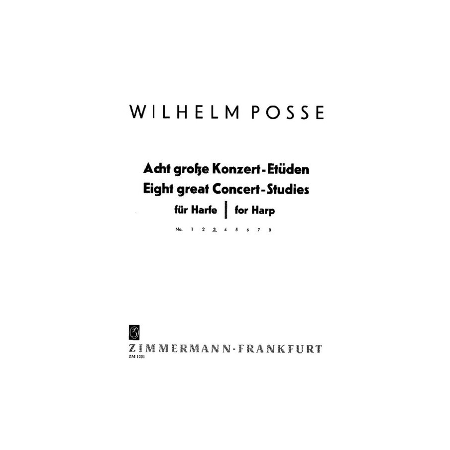 Acht große Konzert-Etüden 