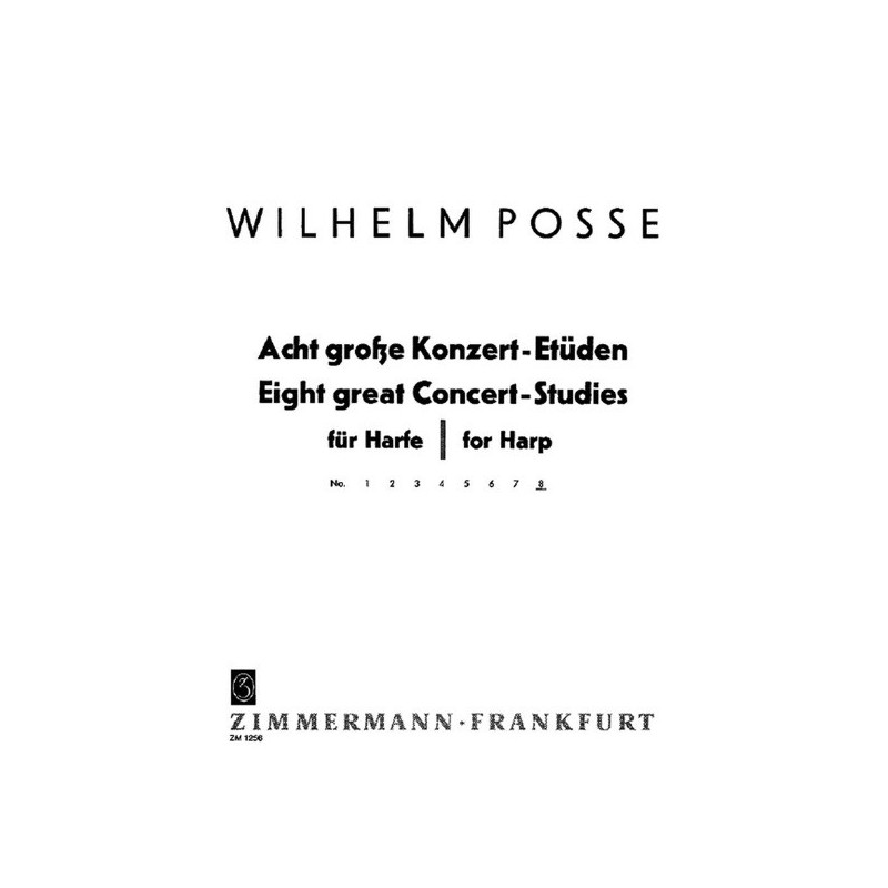Acht große Konzert-Etüden 