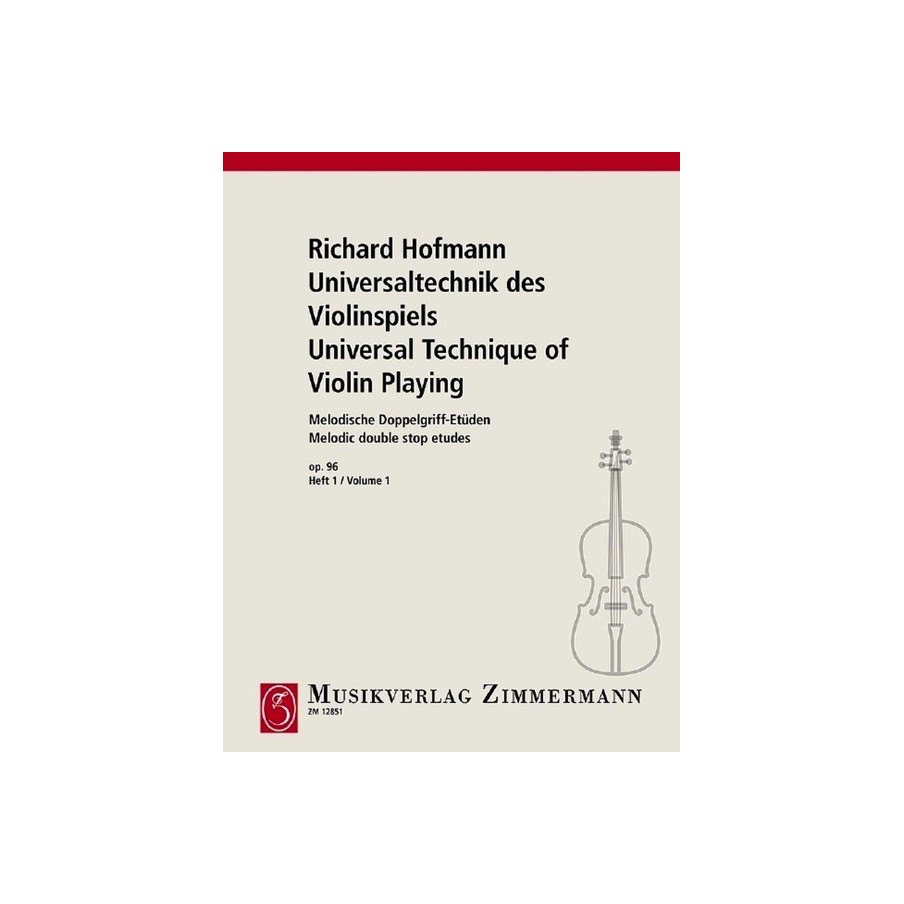 Universal Technique of Violin Playing op. 96 No. 1 