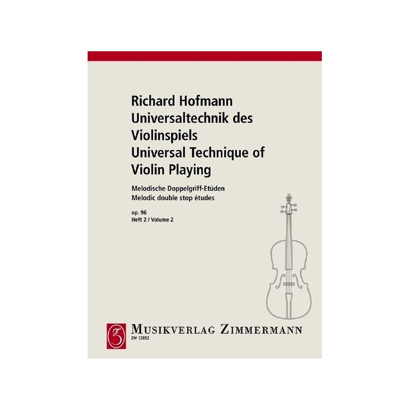 Universaltechnik des Violinspiels op. 96 Heft 2 