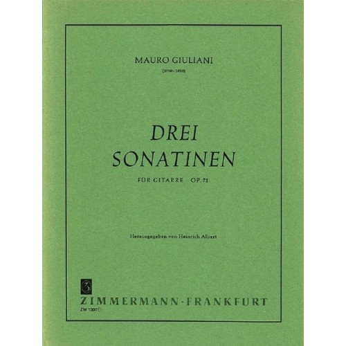 Sonatinen(3) Op.71 