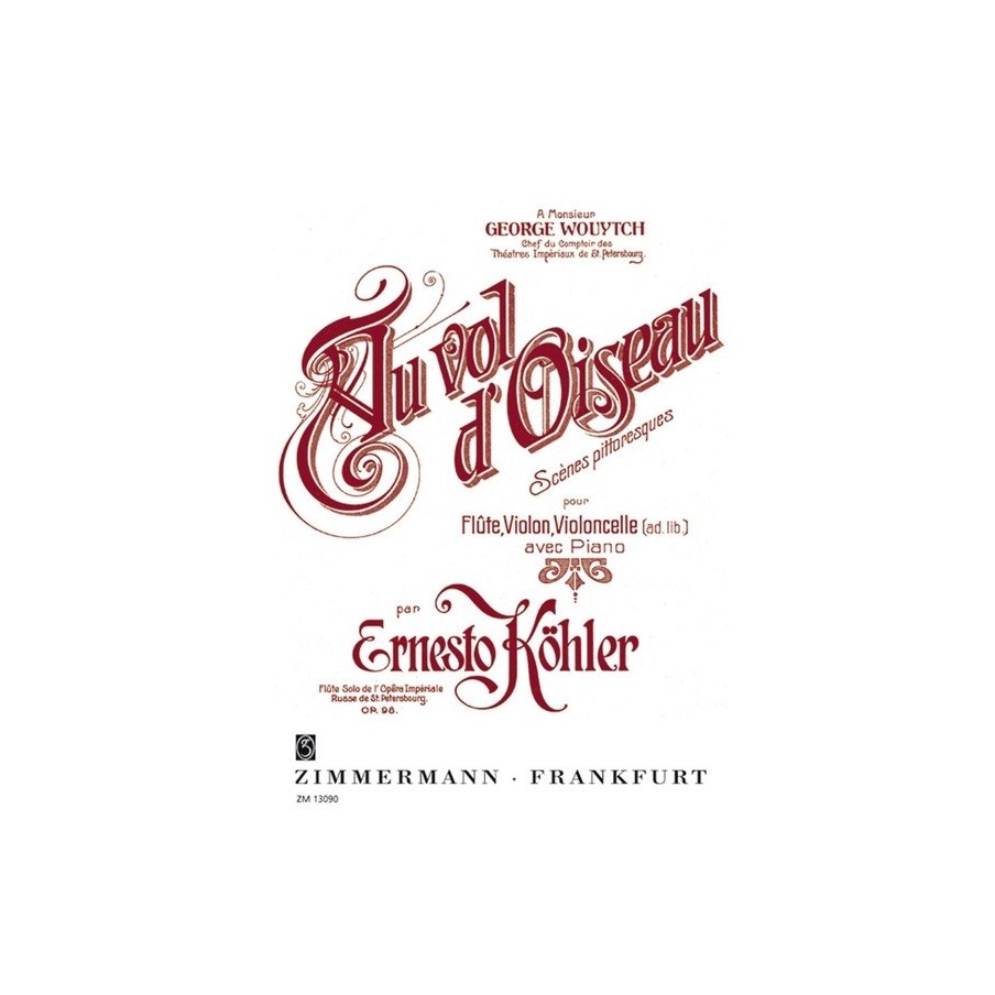 Au vol d'oiseau op. 98 