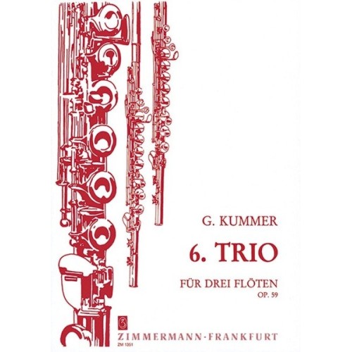 Trio 6 Op.59 3Fl.