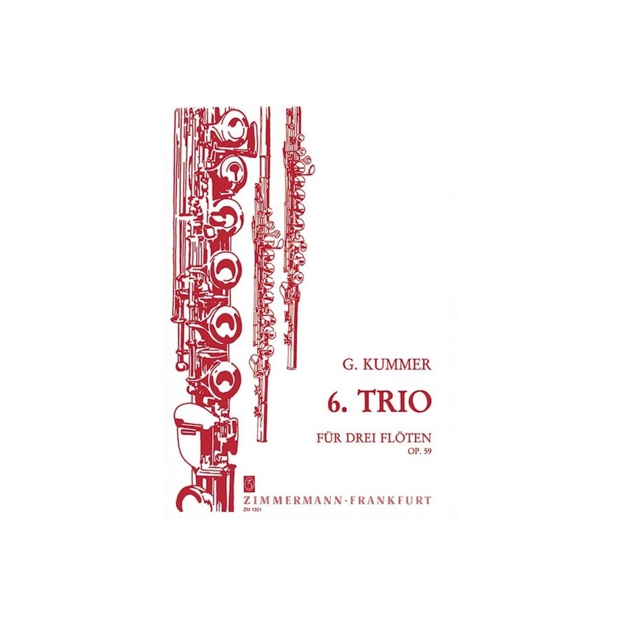 Trio 6 Op.59 3Fl. 