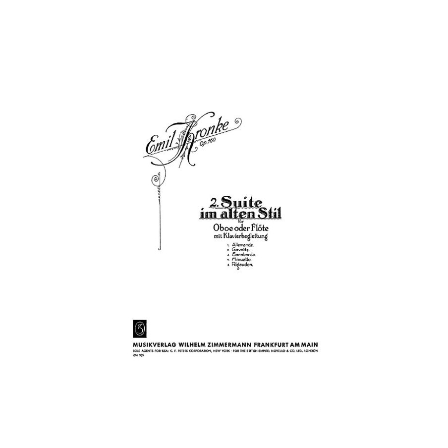 Zweite Suite im alten Stil op. 160 