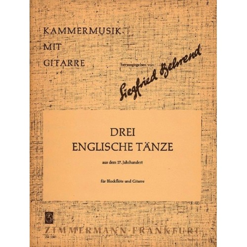 Drei englische Tänze 