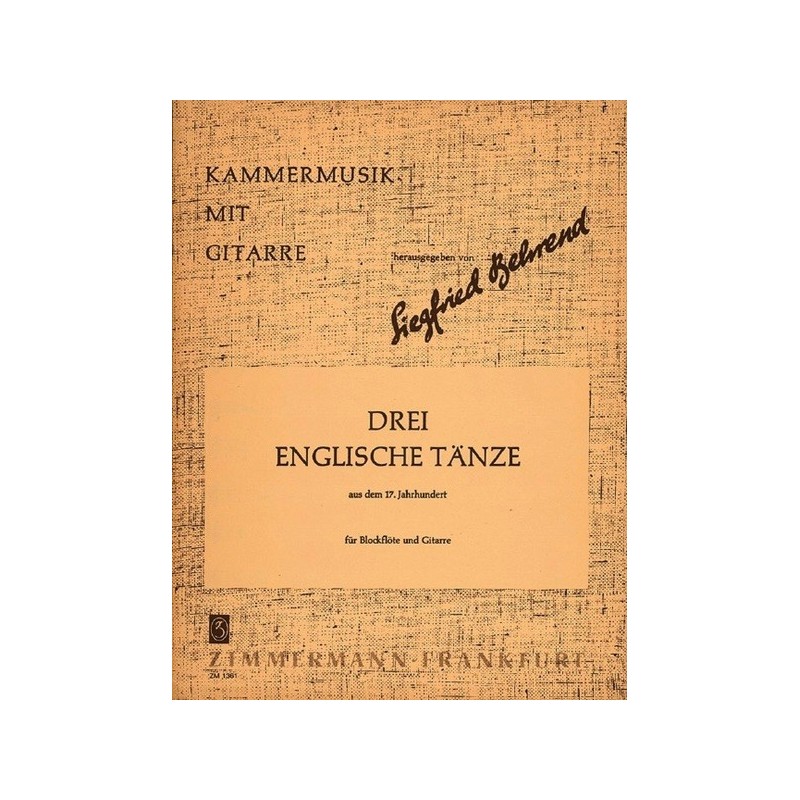 Drei englische Tänze 