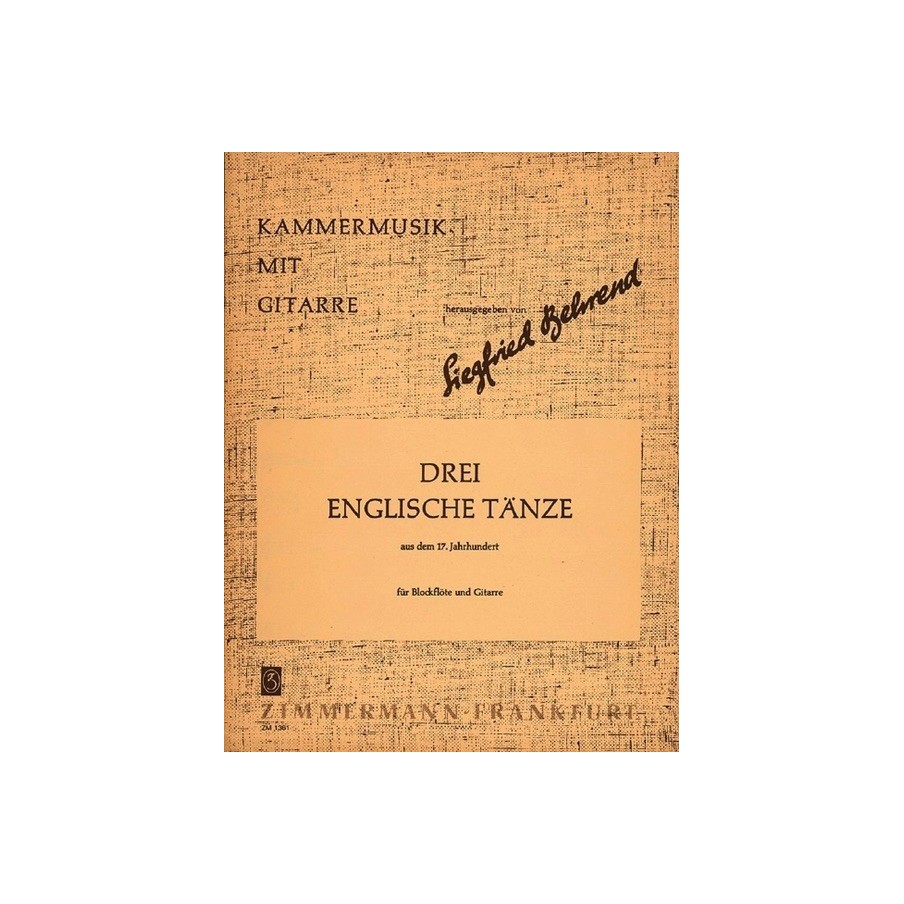 Drei englische Tänze 