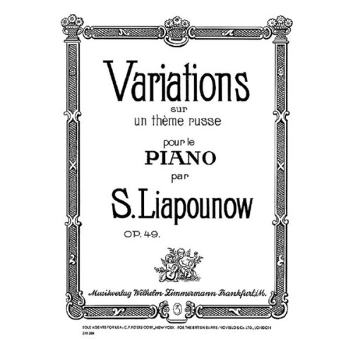 Variations op. 49 