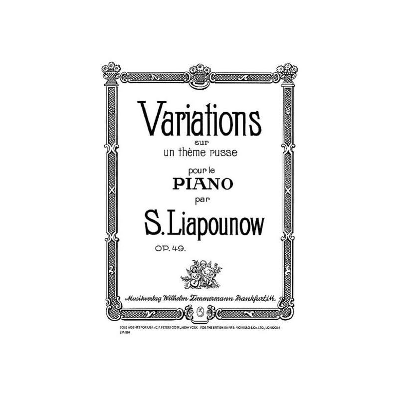 Variations op. 49 