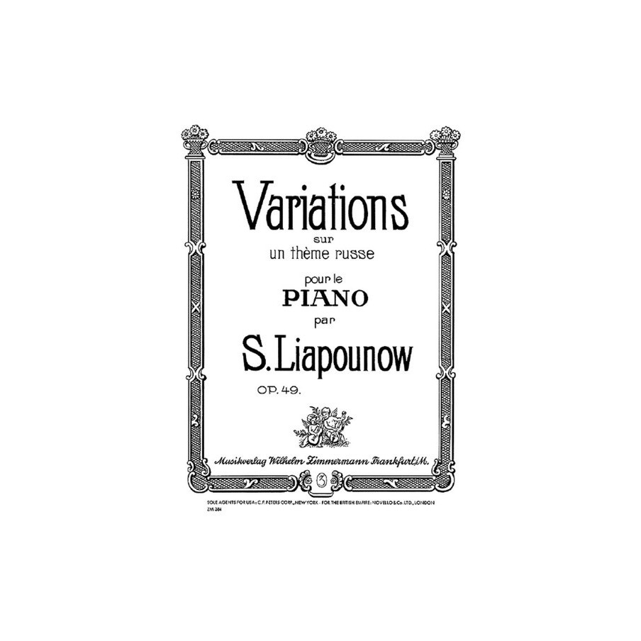 Variations op. 49 