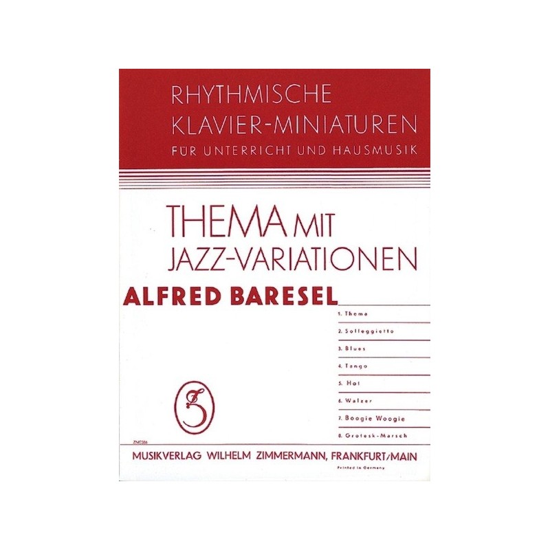 Thema mit Jazz-Variationen 