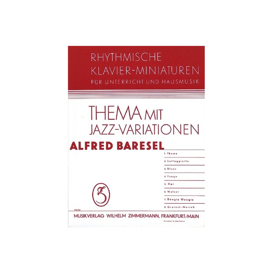 Thema mit Jazz-Variationen 