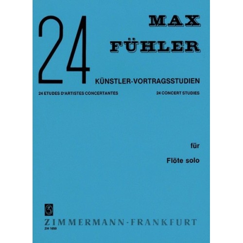 24 Künstler-Vortragsstudien 