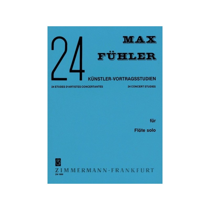 24 Künstler-Vortragsstudien 