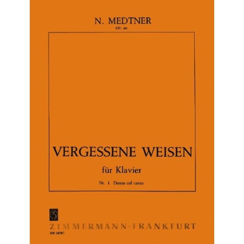 Vergessene Weisen op. 40