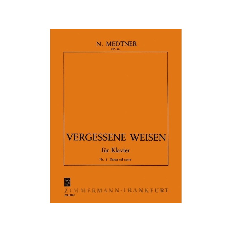 Vergessene Weisen op. 40 