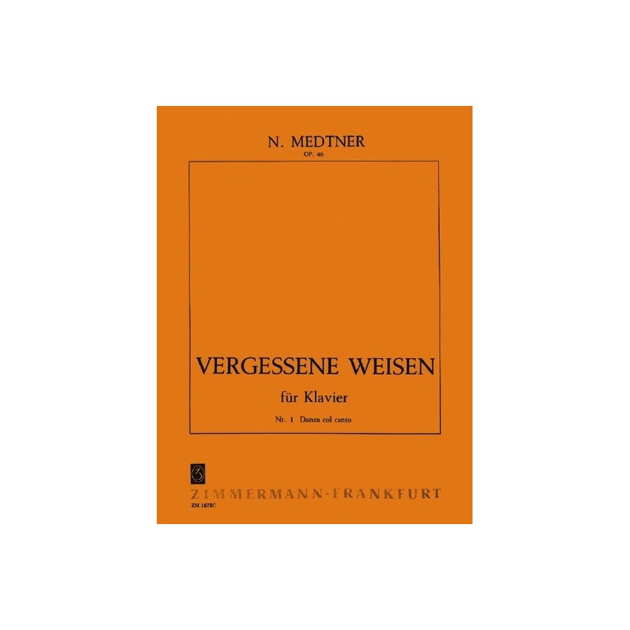 Vergessene Weisen op. 40 