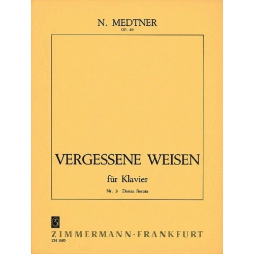 Vergessene Weisen op. 40