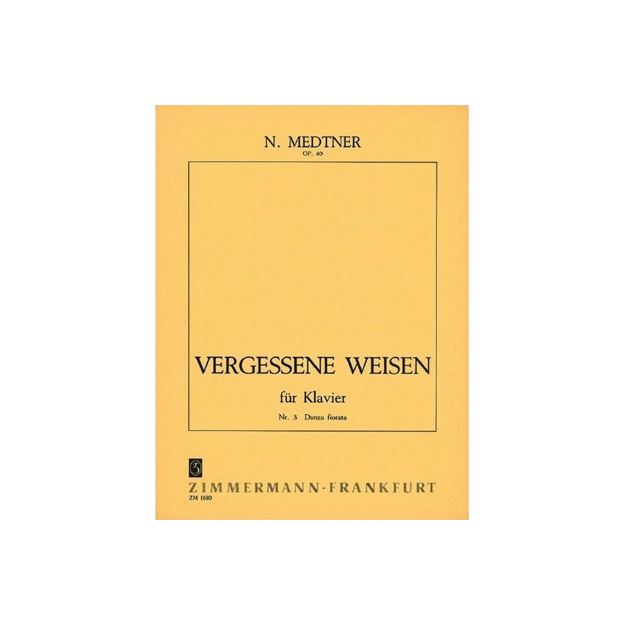 Vergessene Weisen op. 40 
