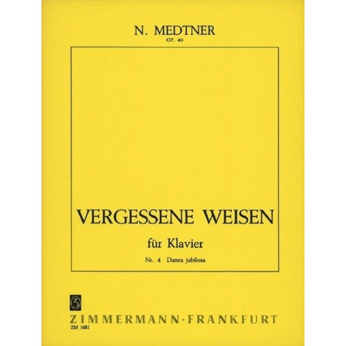 Vergessene Weisen op. 40 