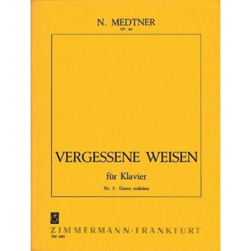 Vergessene Weisen op. 40