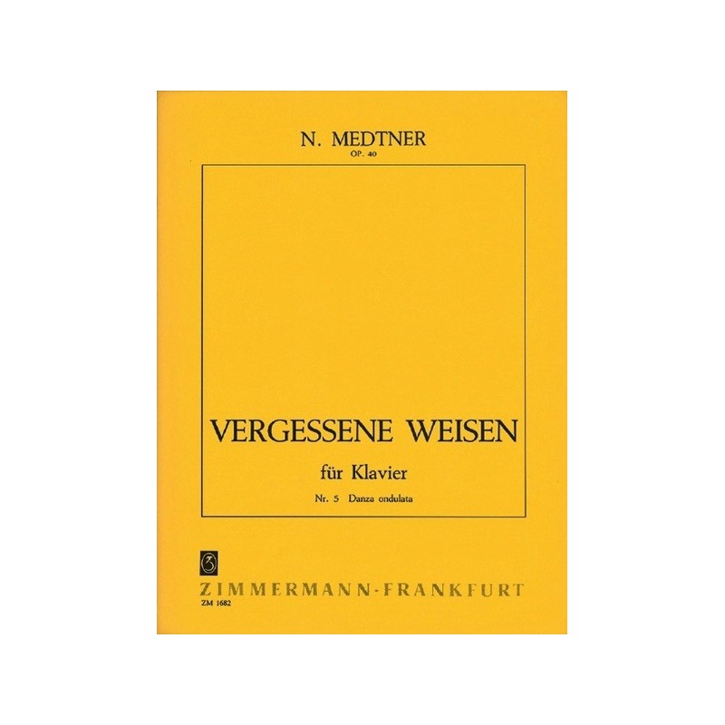 Vergessene Weisen op. 40 