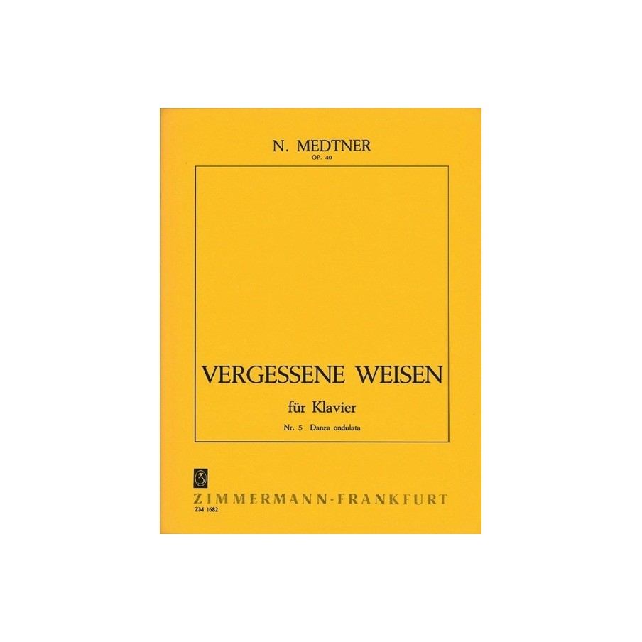 Vergessene Weisen op. 40 