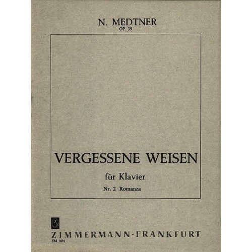 Vergessene Weisen op. 39