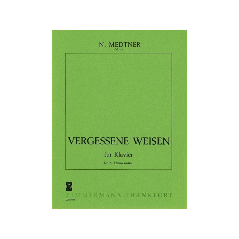 Vergessene Weisen op. 38 