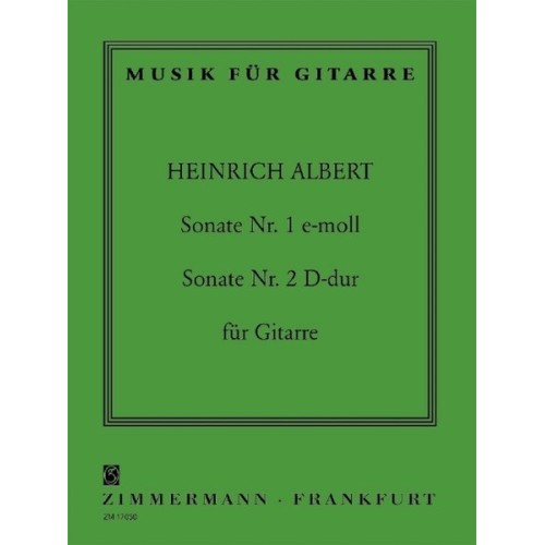 Sonate Nr. 1 e-Moll /...