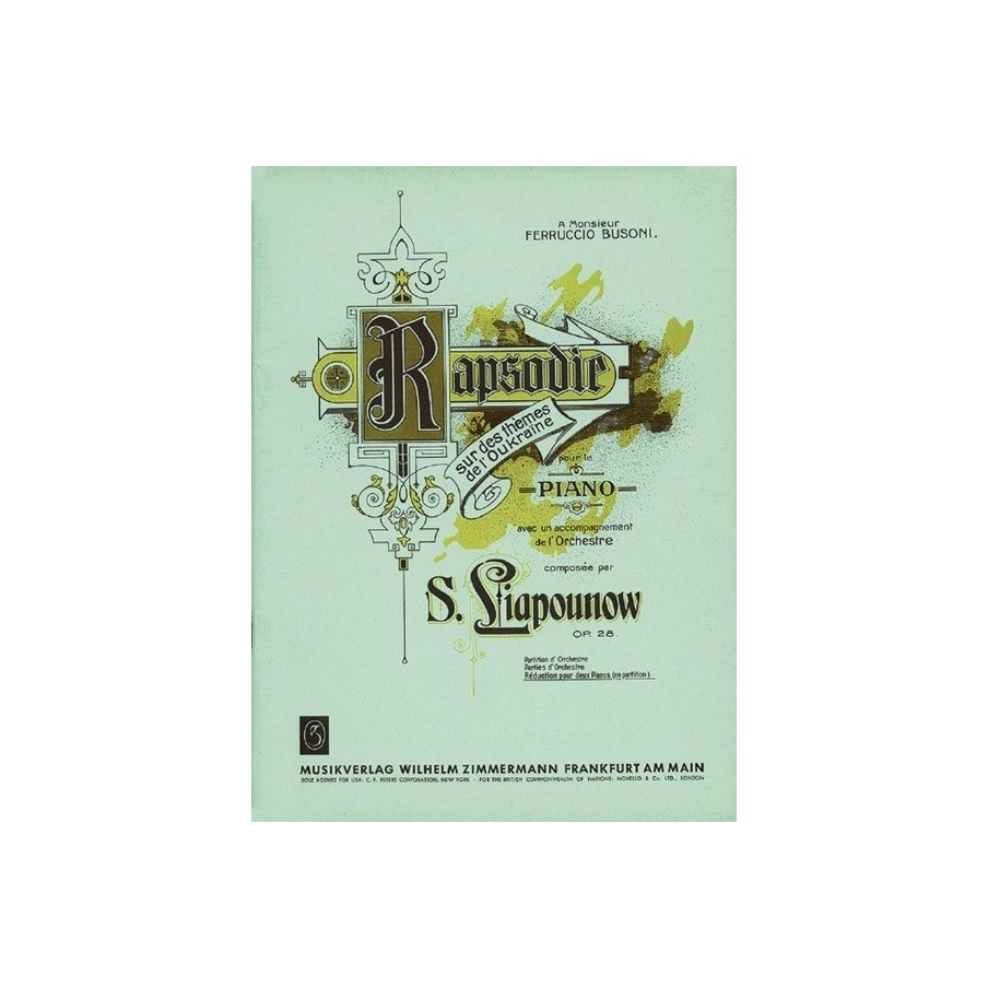 Ukrainische Rhapsodie op. 28 