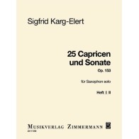 25 Caprices and Sonata op. 153 Heft 1 